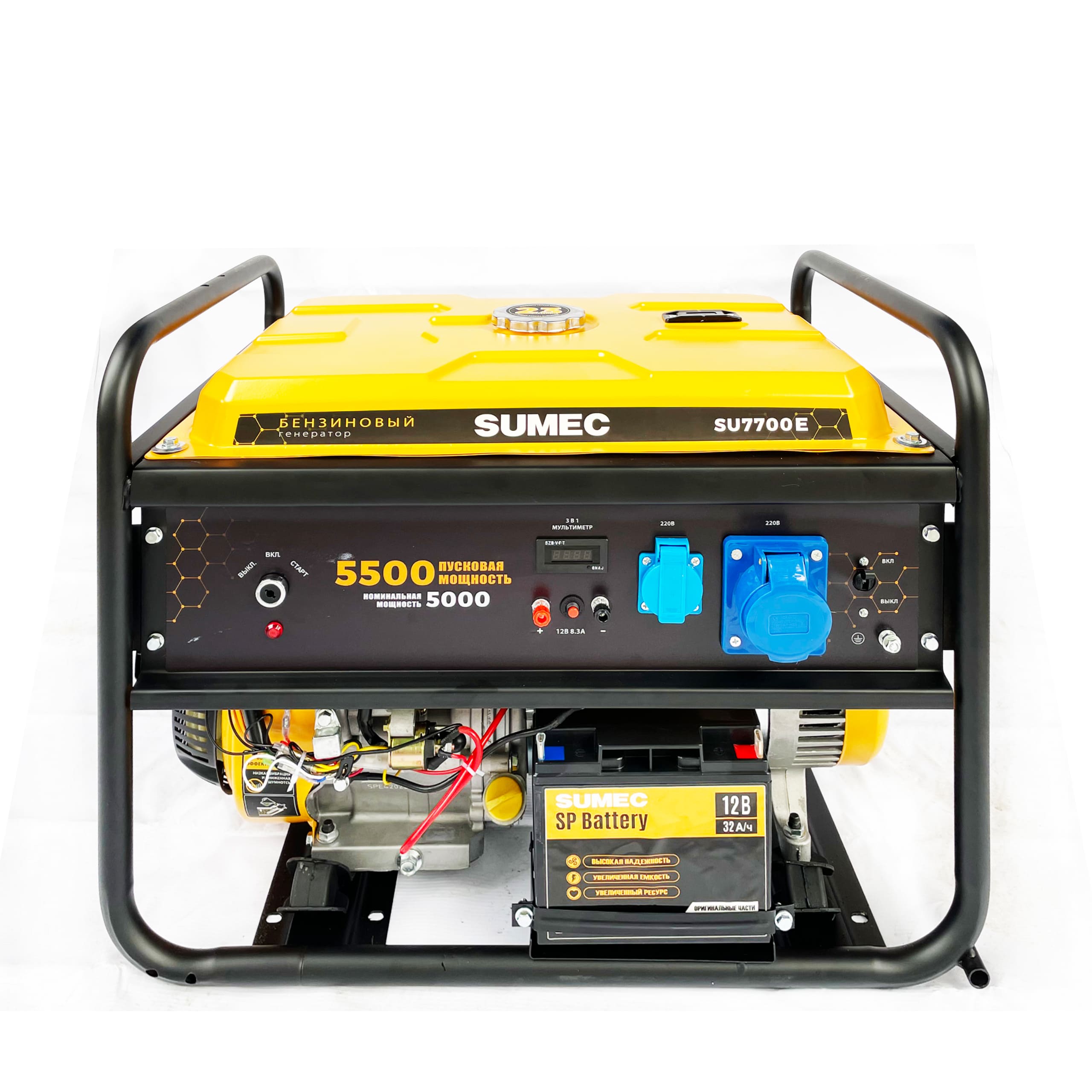 Генератор бензиновый SUMEC SU7700E (5,0 кВт)