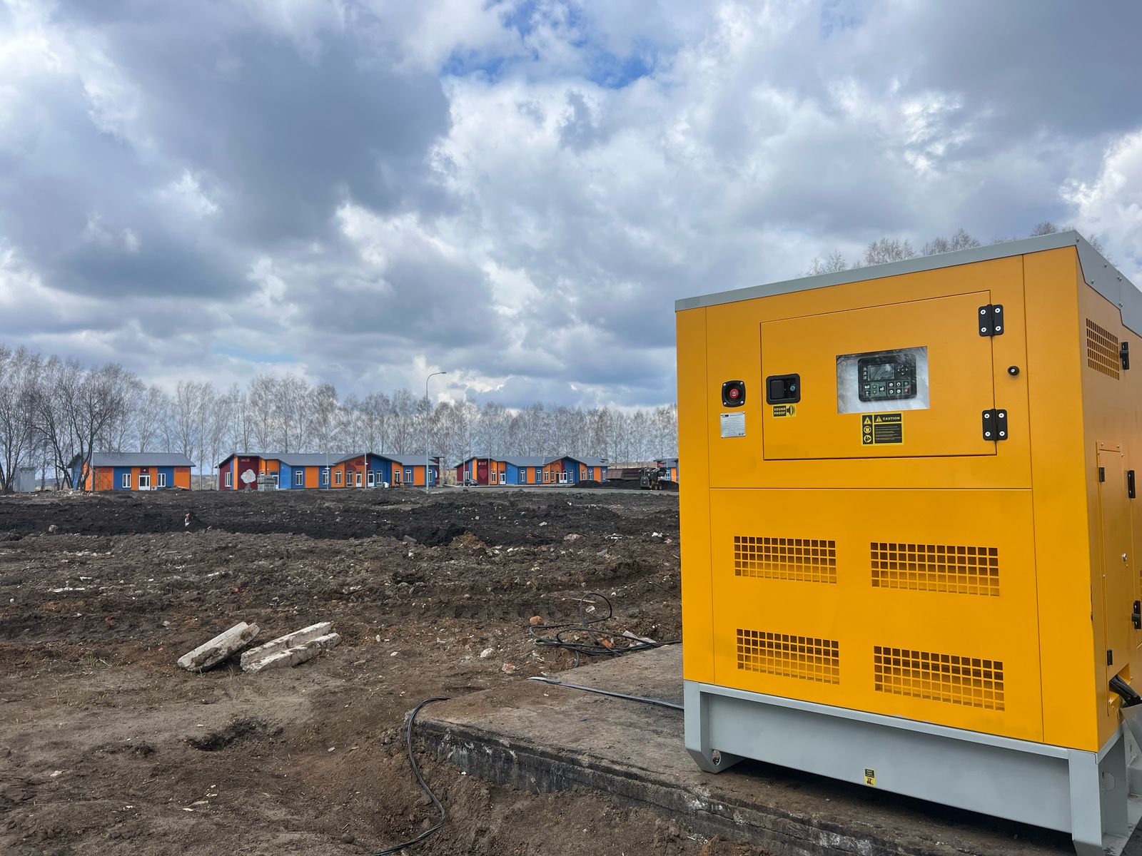 Резервное питание для детского лагеря: поставка дизельного генератора мощностью 300 кВт