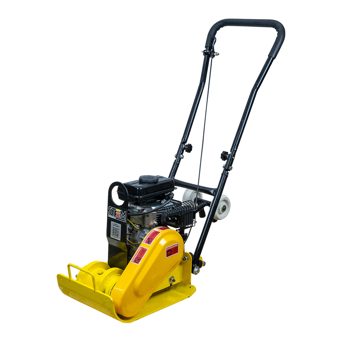 Виброплита прямоходная бензиновая STEM Techno SPC 152E (50 кг), изображение 6