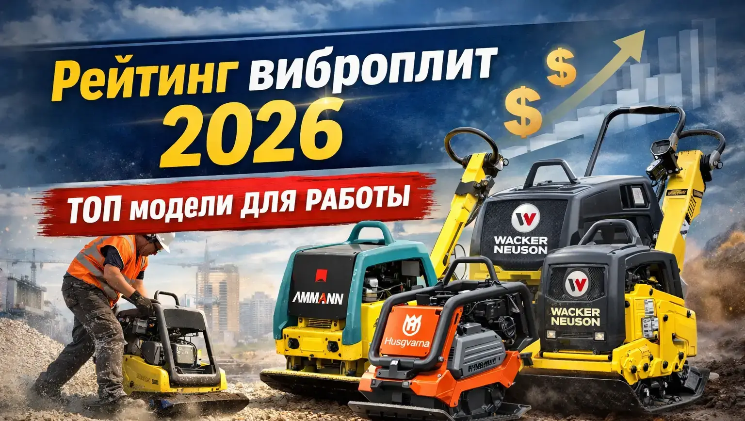 Как выбрать виброплиту в 2026 году: полное руководство