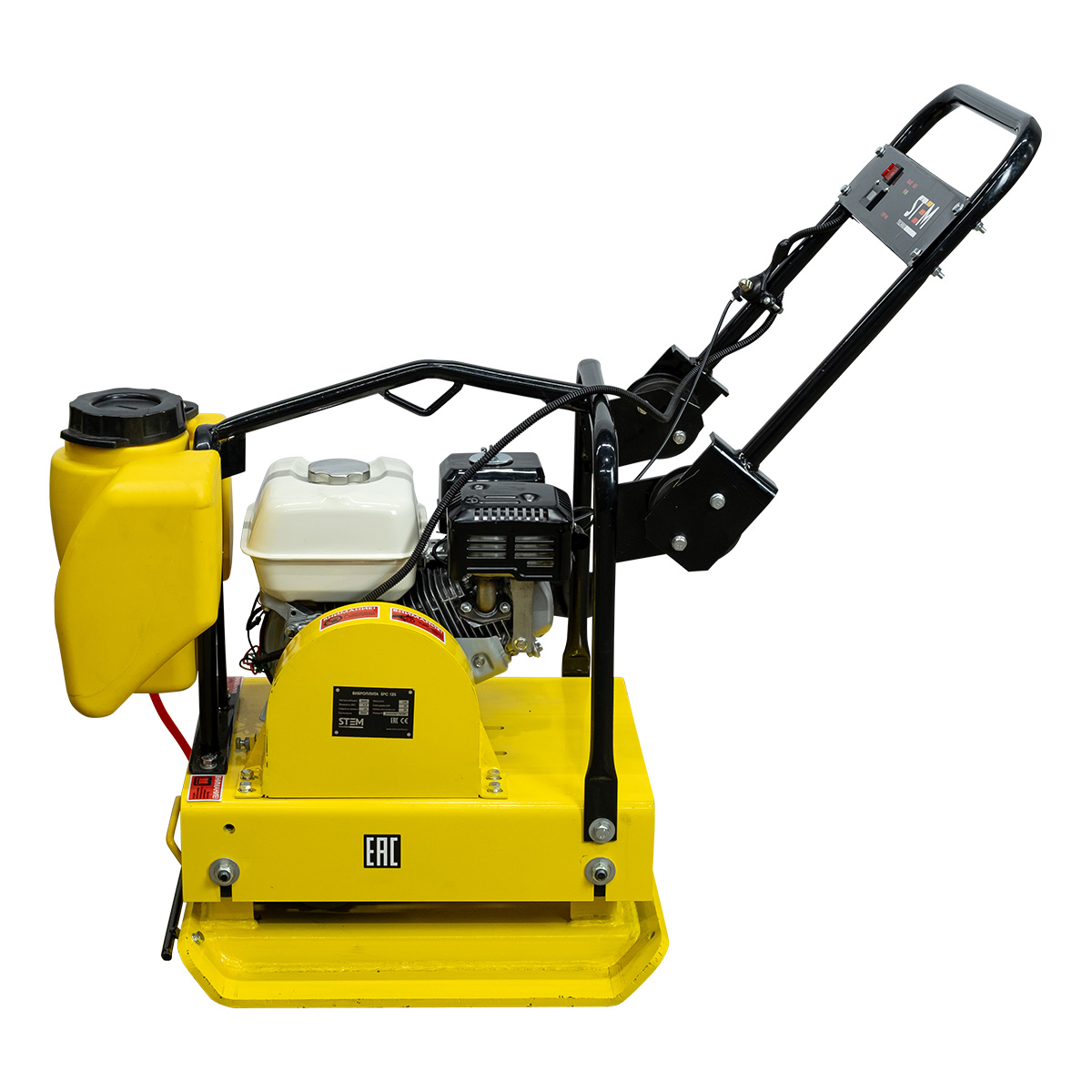 Виброплита прямоходная бензиновая STEM Techno SPC 125 (126 кг), изображение 2